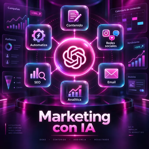 Curso Marketing con IA de Growit School
